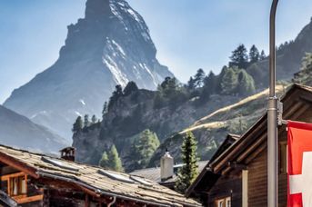 Szwajcaria - Ze szczytu Alp