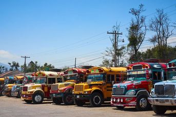Panama Kostaryka Nikaragua Salwador Honduras Gwatemala Belize Meksyk