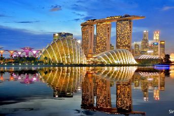 Wieżowce Singapuru i Plaże Tajlandii