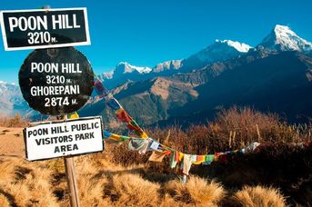 Nepal - Trekking do bazy pod Annapurną