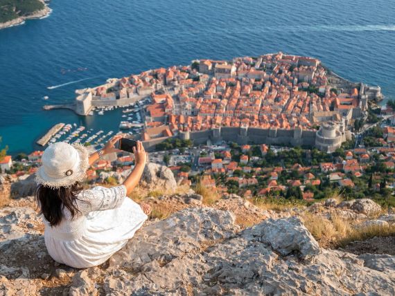 Selfie z Adriatykiem