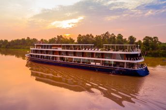 Rejs statkiem - Delta Mekongu