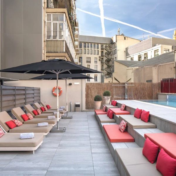 Catalonia Square — Barcelona, Hiszpania