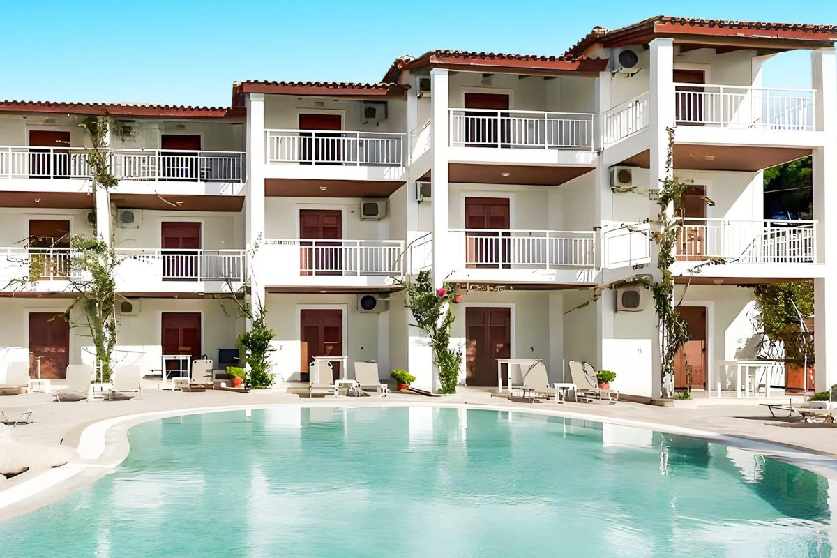 Zakynthos (7 dni) w Korfiati Apartments z Katowic (BB)