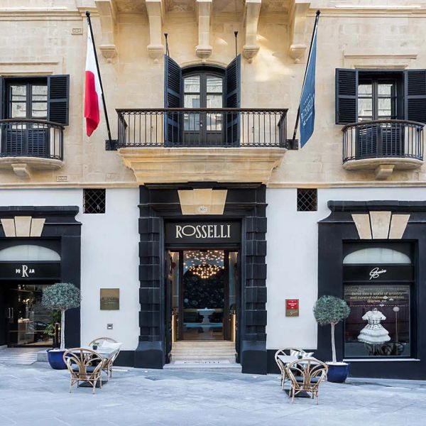 Rosselli (ex Palazzo Merkanti) — La Valetta, Malta